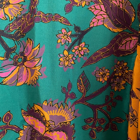 Anthropologie Romantic 100% Silk Tunic Dress size S new with tag nwt - Picture 7 of 9